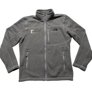 The North Face x Champagne Perrier-Jouet Fleece Jacket Men Medium Heather Grey